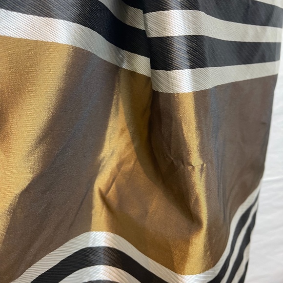 ASOS Gold satin stripe top NWT - Picture 5 of 9